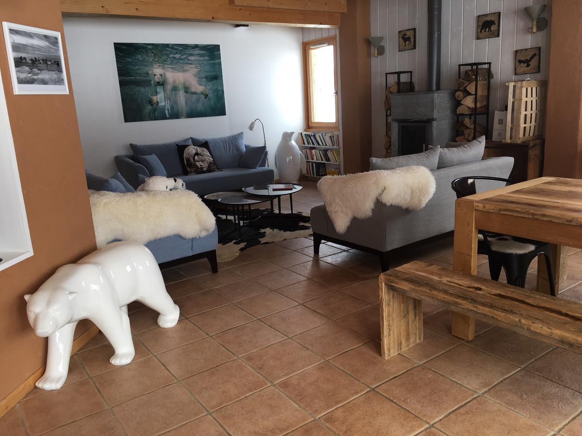 La Maison Des Inuits Hotell Septmoncel-Les-Molunes Eksteriør bilde